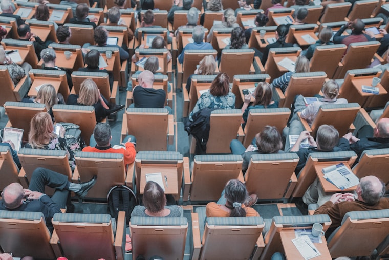 Students on international campus
